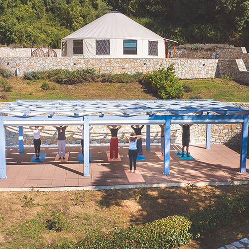 retreat hotel at Peloponnese