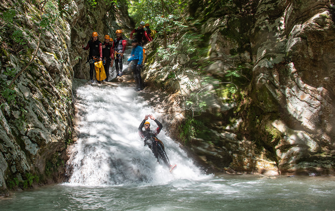 Rafting and Canyoning