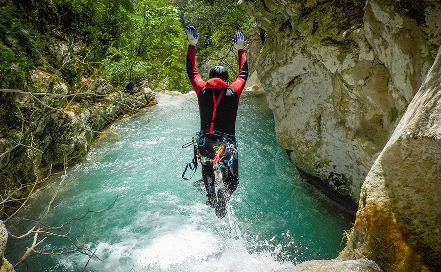 Rafting and Canyoning