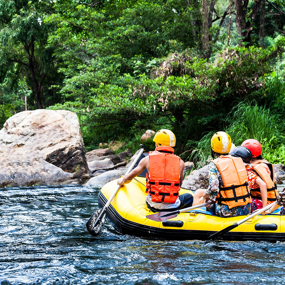 Rafting and Canyoning