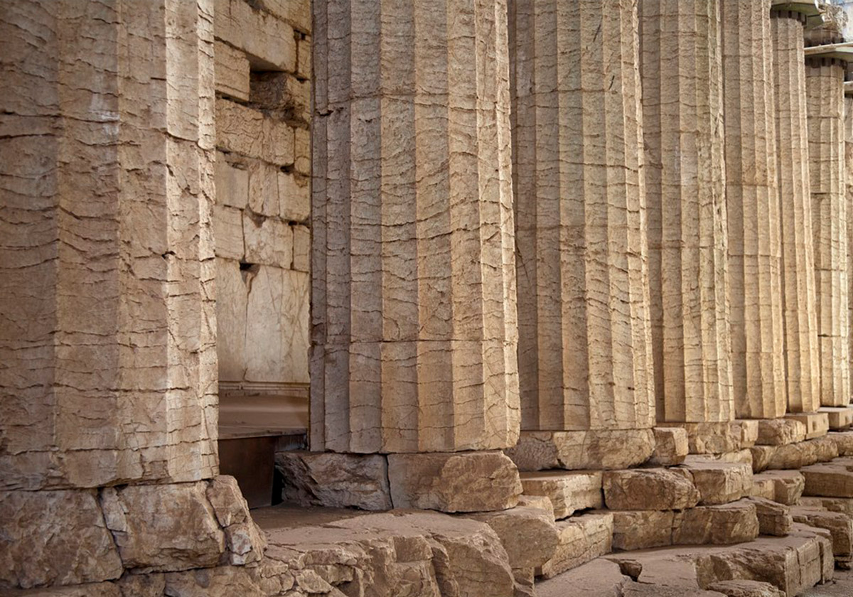 the Temple of Apollo Epicurius